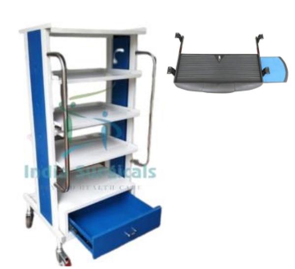 Laproscopic Trolley Powder Coated