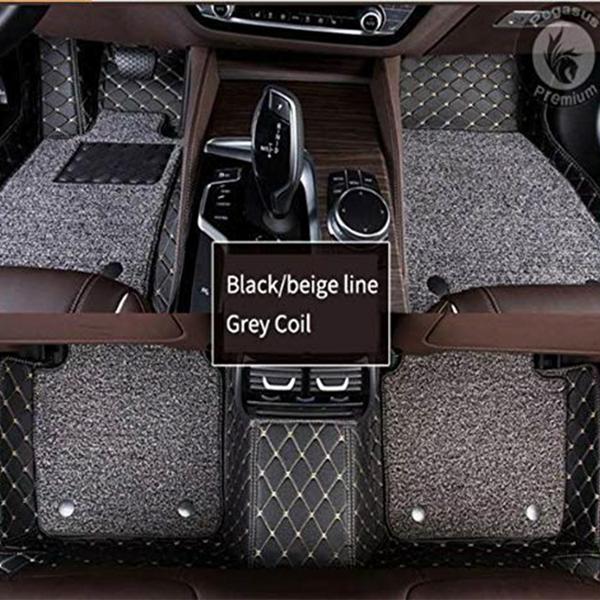 Product Features☑ Perfect fit, 100% tailor-made, Different Colors, and customizable.☑ Luxury styling with a Quality fitted finish.☑ 100% Waterproof and Dust-proof.☑ Provides protection against dirt, mud, dust, moisture, and grime.☑ Installation is quick and easy.☑ Custom Made as Per Car Model's Specifications.☑ Maintainable and easy to clean with a vacuum cleaner or a duster.☑ Easily foldable and storable mats that take up a very limited amount of space.Note: 3,999/- is the starting price it may be different because of your Car model, year, and specification