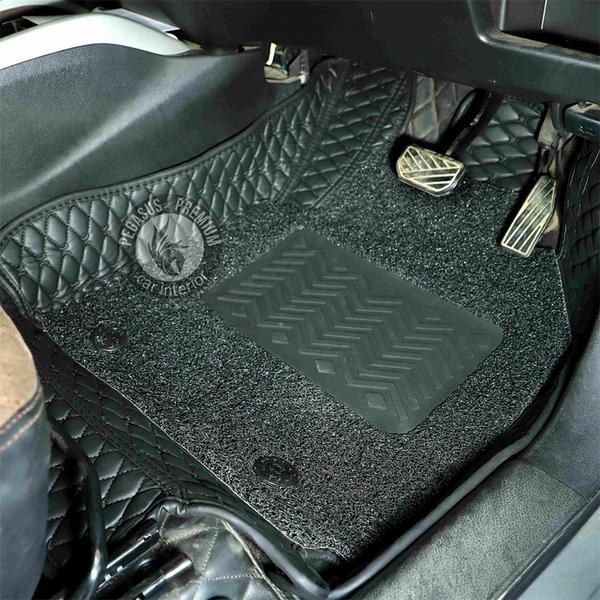 Product Features☑ Perfect fit, 100% tailor-made, Different Colors, and customizable.☑ Luxury styling with a Quality fitted finish.☑ 100% Waterproof and Dust-proof.☑ Provides protection against dirt, mud, dust, moisture, and grime.☑ Installation is quick and easy.☑ Custom Made as Per Car Model's Specifications.☑ Maintainable and easy to clean with a vacuum cleaner or a duster.☑ Easily foldable and storable mats that take up a very limited amount of space.Note: 4,500/- is the starting price it may be different because of your Car model, year, and specification