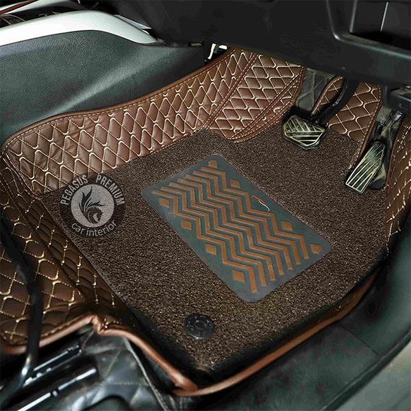 Product Features☑ Perfect fit, 100% tailor-made, Different Colors, and customizable.☑ Luxury styling with a Quality fitted finish.☑ 100% Waterproof and Dust-proof.☑ Provides protection against dirt, mud, dust, moisture, and grime.☑ Installation is quick and easy.☑ Custom Made as Per Car Model's Specifications.☑ Maintainable and easy to clean with a vacuum cleaner or a duster.☑ Easily foldable and storable mats that take up a very limited amount of space.Note: 4,500/- is the starting price it may be different because of your Car model, year, and specification