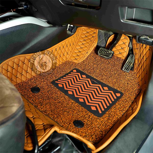 Product Features☑ Perfect fit, 100% tailor-made, Different Colors, and customizable.☑ Luxury styling with a Quality fitted finish.☑ 100% Waterproof and Dust-proof.☑ Provides protection against dirt, mud, dust, moisture, and grime.☑ Installation is quick and easy.☑ Custom Made as Per Car Model's Specifications.☑ Maintainable and easy to clean with a vacuum cleaner or a duster.☑ Easily foldable and storable mats that take up a very limited amount of space.Note: 4,500/- is the starting price it may be different because of your Car model, year, and specification