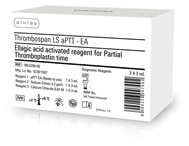 Thrombospan LS is a reagent kit for the determination of Prothrombin Time (PT) in human plasma.Thrombospan LS aPTT-EA is a Ellagic Acid Activated reagent for the determination of partial thromboplastin time in human plasma.