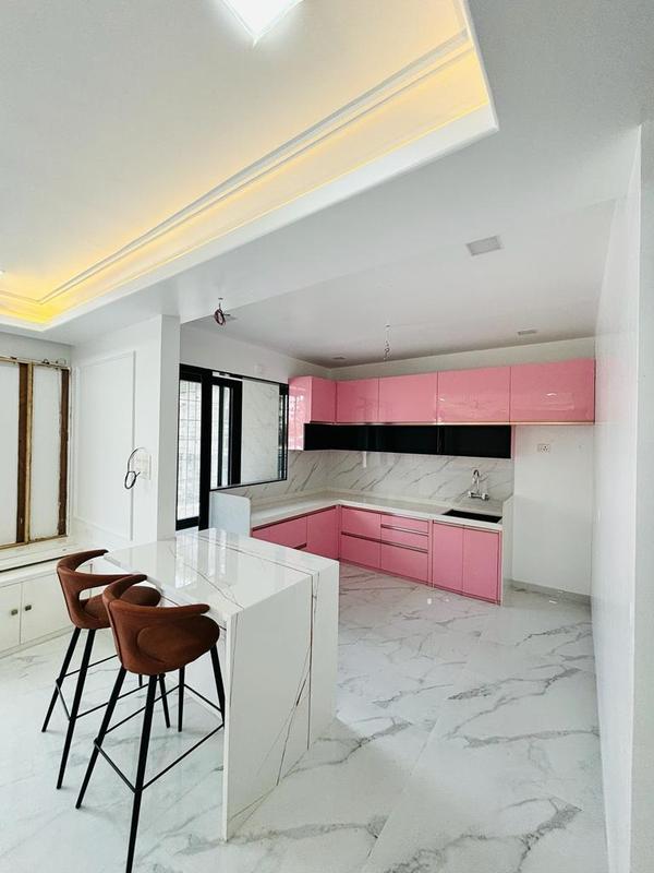 Introducing the Breakfast Counter with Modular Kitchen by SOBO Furniture – a harmonious combination that brings together style, functionality, and convenience to redefine your culinary experience. Elevate your kitchen space with this seamlessly integrated solution that transforms your home into a haven of modern living.**Sleek Modular Kitchen Design:**Our Modular Kitchen from SOBO Furniture is crafted with a commitment to modern design and practical functionality. Clean lines, contemporary finishes, and intelligent storage solutions make it an ideal foundation for your culinary activities.**Customization for Every Taste:**At SOBO Furniture, we understand the importance of personalization. The Modular Kitchen can be tailored to suit your preferences, whether you favor a minimalist design, classic elegance, or a fusion of styles. Choose from a range of finishes, materials, and layouts to create a kitchen that truly reflects your taste.**Integrated Breakfast Counter:**The Breakfast Counter seamlessly integrates into the Modular Kitchen, providing a designated space for quick meals, casual dining, or a cozy breakfast nook. This thoughtful addition adds a social element to your kitchen, transforming it into a multifunctional space for both cooking and dining.**Quality Craftsmanship:**Quality is paramount in our designs. The Modular Kitchen and Breakfast Counter are meticulously crafted with precision, using durable materials to ensure longevity and resilience. From the robust cabinets to the sleek countertop, each component is designed to withstand the rigors of daily use while maintaining its aesthetic appeal.**Efficient Storage Solutions:**Maximize your kitchen's potential with intelligent storage solutions. The Modular Kitchen comes equipped with well-designed cabinets, drawers, and organizers that optimize space utilization, keeping your kitchen organized and clutter-free. The Breakfast Counter may also feature storage options, adding to the overall efficiency of the space.**Easy-to-Clean Surfaces:**The surfaces of both the Modular Kitchen and Breakfast Counter are chosen for their easy maintenance. Enjoy the convenience of easy-to-clean countertops and finishes, allowing you to focus on your culinary adventures without unnecessary hassle.**Smart Appliances Integration:**Embrace the future of kitchen design with our Modular Kitchen that seamlessly integrates smart appliances. From built-in ovens to intelligent storage solutions, experience a kitchen that not only looks stylish but also incorporates cutting-edge technology for a more efficient cooking experience.**Professional Installation and Service:**Our team at SOBO Furniture ensures a seamless installation process, paying attention to every detail to bring your dream kitchen to life. Additionally, we offer excellent after-sales service to address any queries or concerns, ensuring your satisfaction with our product.Transform your kitchen into a culinary haven with the Breakfast Counter and Modular Kitchen by SOBO Furniture. Experience the perfect amalgamation of style, functionality, and innovation as we redefine the way you interact with this vital space in your home. Welcome the contemporary sophistication of SOBO Furniture into your kitchen and dining area.