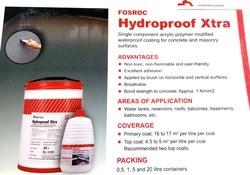 HYDROPROOF XTRA CONSTRUCTION CHEMICALS /WATERPROOFING CHEMICALS