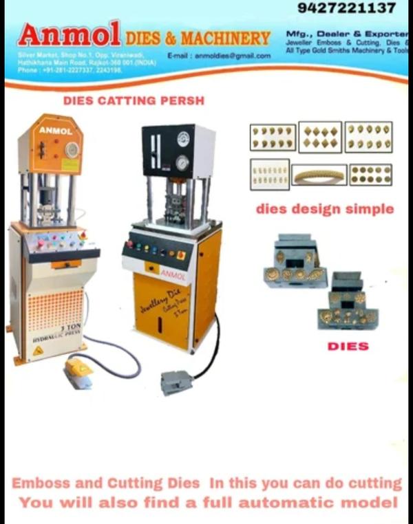 AUTOMATIC HYDRAULIC DIE CUTTING