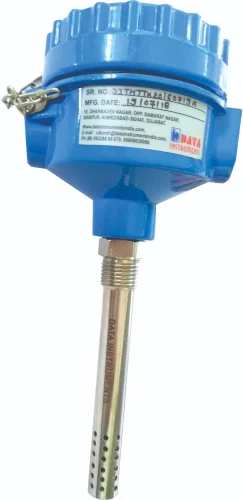 Humidity Accuracy 3% RHTemperature Accuracy 0.5'CBrand ARANKA INSTRUMENTS LLPType Humidity & Temperature SensorHumidity Range 0 to 100% RHTemperature Range 0~65'CResolution 0.1 % RHOutput 4-20 mASupply Voltage 24 V DCOperating Temperature -40 to 65 Deg CMaterial ABSUsage Temperature SensorFeature High QualityThe AIRH Series temperature/relative humidity Sensor &transmitter provides a linearize and temperature compensatedoutput signal of 4 to 20 mA, 0 to 1 Vdc, 0 to 2 Vdc or 0 to 3 Vdcdepending upon the model selected for relative humiditymeasurement. The output signals have been calibrated and scaledto 0 to 100°C for temperature and 0 to 100% for relative humidity.The digital temperature and relative humidity sensor is protectedby a stainless steel cap.