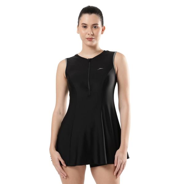 Closedback SwimdressComfortable and supportive, our all new closedback swimdress is ideal if you prefer more coverage than a standard swimdress. This style is a perfect blend of comfort, modesty and style. it comes with in-built padded bust support that helps minimize movement and offers a confident fit.Featuring Endurance®10 which is chlorine resistant and designed to last longer.Features• New closedback design for greater coverage.• Removable Bra Pads - for enhanced comfort and confidence• Higher chlorine resistance than standard swimwear fabrics - fits like new for longer with CREORA® HighClo™• Shape retention - fabric stretches so you can enjoy your swim without feeling restricted• Sun protection - UPF 40+Fabric Description: Endurance®10Fabric Composition: 80% Nylon 20% Elastane (CREORA® HighClo™)