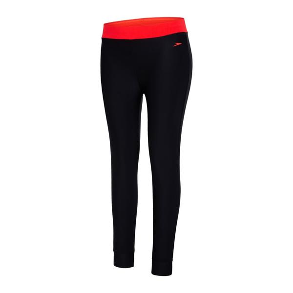 Active Contrast LeggingThis active Legging from our women's Swim Active collection works hard to protect you from the sun’s harmful rays. It features a secure and comfortable wider waistband and offers the perfect technology for a hot day t the beach or pool.Features• Drawstring around waist for enhanced fit and security• All purpose wear - for swim, gym or leisure• Higher chlorine resistance than standard swimwear fabrics - fits like new for longer with CREORA® HighClo™• Shape retention fabric• Sun Protection - UPF 40+Fabric Description: Endurance®10Fabric Composition: 80% Nylon, 20% Elastane(Creora® HighClo™)