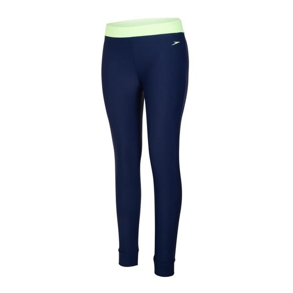 Active Contrast LeggingThis active Legging from our women's Swim Active collection works hard to protect you from the sun’s harmful rays. It features a secure and comfortable wider waistband and offers the perfect technology for a hot day t the beach or pool.Features• Drawstring around waist for enhanced fit and security• All purpose wear - for swim, gym or leisure• Higher chlorine resistance than standard swimwear fabrics - fits like new for longer with CREORA® HighClo™• Shape retention fabric• Sun Protection - UPF 40+Fabric Description: Endurance®10Fabric Composition: 80% Nylon, 20% Elastane(Creora® HighClo™)