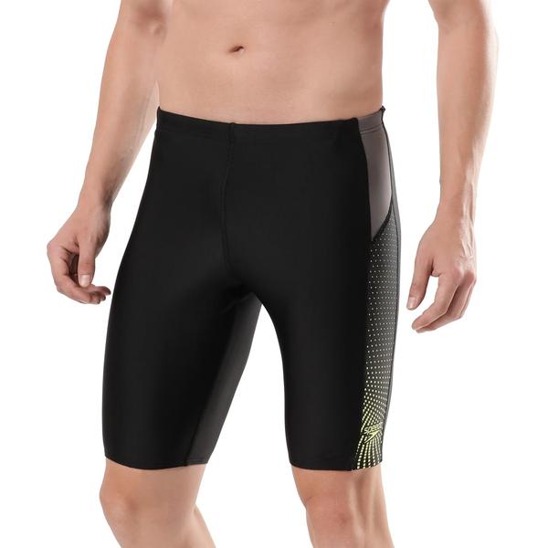 Dive JammerSimple styling for everyday swim sessions. A Speedo favourite, the Dive Jammer from our much-loved Essentials range features side panel design and a drawstring waist for a comfortable fit. Ideal for everyday training, our shape-retaining Endurance®10 fabric contains CREORA® HighClo™ so it fits like new for longer. Soft and stretchy, so you can enjoy your swim without feeling restricted.Features• Drawstring around waist for enhanced fit and security• Higher chlorine resistance - fits like new for longer with CREORA® HighClo™• Shape retention fabric• Sun protection - UPF 40+Fabric Description: Endurance®10Fabric Composition: 80% Nylon 20% Elastane (CREORA® HighClo™)