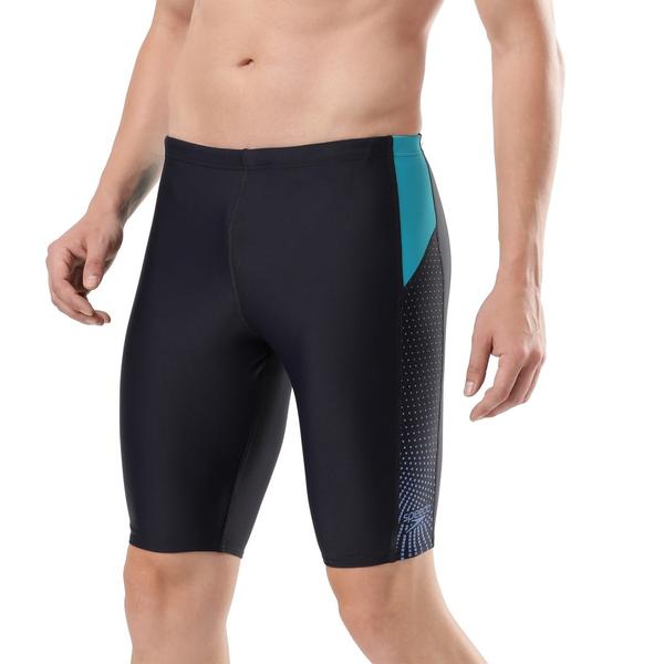 Dive JammerSimple styling for everyday swim sessions. A Speedo favourite, the Dive Jammer from our much-loved Essentials range features side panel design and a drawstring waist for a comfortable fit. Ideal for everyday training, our shape-retaining Endurance®10 fabric contains CREORA® HighClo™ so it fits like new for longer. Soft and stretchy, so you can enjoy your swim without feeling restricted.Features• Drawstring around waist for enhanced fit and security• Higher chlorine resistance - fits like new for longer with CREORA® HighClo™• Shape retention fabric• Sun protection - UPF 40+Fabric Description: Endurance®10Fabric Composition: 80% Nylon 20% Elastane (CREORA® HighClo™)