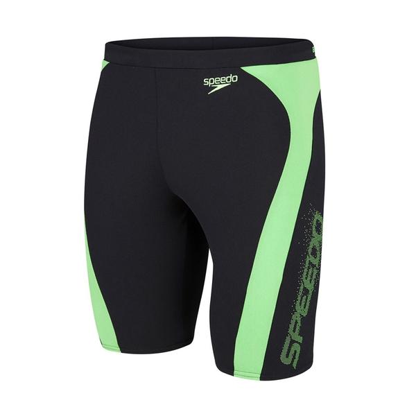 Logo Graphic Splice JammerA global bestseller, our sleek men’s jammer is ideal for racing and training, and has been developed using our super durable, 100% chlorine resistant Endurance+ fabric. Designed to achieve a smooth, hydrodynamic shape, it includes a comfort enhancing drawstring waist and integral support. Classic styling and durable fabric makes this splice jammer ideal for training sessions.Features• Integral Support - rubberized liner for comfort and support• Drawstring around waist for enhanced fit and security• 100% Chlorine resistant - For long lasting performance• Quick dry - Dries faster after your swim workout• Sun protection – UPF 40+Fabric Description: Endurance®+Fabric Composition: 53% Polyster, 47% Ppt Polyster