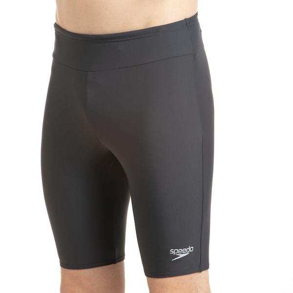 Essentials Houston Jammer Sleek, stylish and quick-drying, our men’s jammers are the perfect choice for swimmers who prefer more coverage than briefs. Comfortable, durable and designed to fit like new for longer, no matter how often you train. Made from Endurance®10 fabric which fits longer like new. Features • Integral Support - rubberised liner for comfort and support • Drawstring around waist for enhanced fit and security • Higher chlorine resistance - fits like new for longer with CREORA® HighClo™ • Shape retention fabric • Sun protection - UPF 40+ Fabric Description: Endurance®10 Fabric Composition: 80% Nylon 20% Elastane (CREORA® HighClo™)