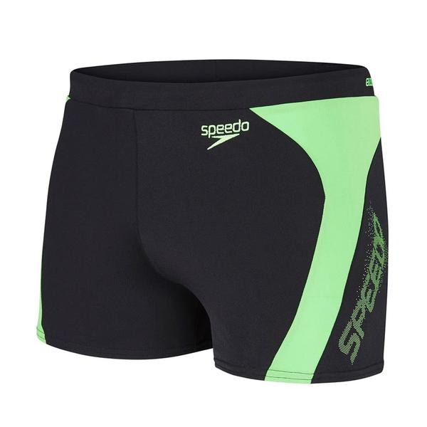 Logo Graphic Splice AquashortA global bestseller, our sleek men’s aquashort is ideal for racing and training, and has been developed using our super durable, 100% chlorine resistant Endurance+ fabric. Designed to achieve a smooth, hydrodynamic shape, it includes a comfort enhancing drawstring waist andintegral support. Classic styling and durable fabric makes this splice aquashort ideal for training sessions.Features• Integral support for enhanced comfort• Drawstring around waist for enhanced fit and security• 100% Chlorine resistant - For long lasting performance• Quick dry - Dries faster after your swim workout• Sun protection – UPF 40+Fabric Description: Endurance®+Fabric Composition: 53% Polyster, 47% Ppt Polyster