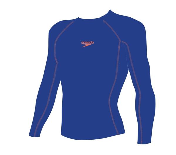 Long Sleeve SuntopSleek and stylish long sleeve suntop in classic colours. The slim fit and long sleeve provides great coverage for any weather which makes it perfect for outdoor training. This sun top features a contrast coloured Speedo Speedo Boom logo in the centre giving a premium finish.Features• Slim fit• Multi-use, mix-and-match products that provide you the ultimate flexibility to create your look,and achieve your fitness goals• Higher chlorine resistance - fits like new for longer with CREORA® HighClo™• Shape retention fabric• Sun protection - UPF 40+Fabric Description: Endurance®10Fabric Composition: 80% Nylon 20% Elastane (CREORA® HighClo™)