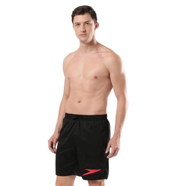 Essential Placement Printed 18” WatershortsThis sleek and stylish watershort features a stand out Speedo logo. Side pockets with drainage ensures they stay comfortable, even when wet, while a drawstring waist provides extra comfort and security. A lightweight environmentally friendly fabric constructed from recycled nylon provides ease of movement, making this style perfect for regular sessions in the pool.Features• Drawstring waist for a secure and adjustable fit• Side seam pockets• Inner Mesh brief• Water repellent finish - Stays dry to the touch• Lightweight fabric - So your shorts won't weigh you downFabric Description: Xpress Lite ecoFabric Composition: 100% Recycled Polyester