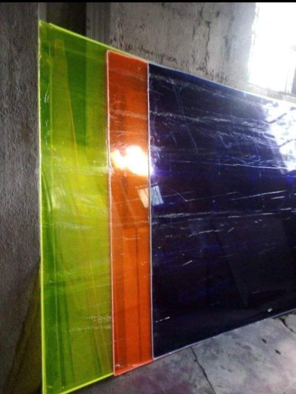 Fluorescent / Transparent Indian Acrylic sheet