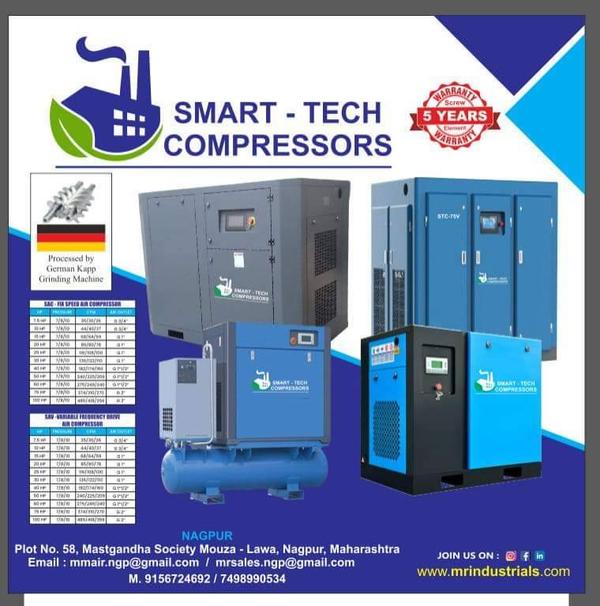 Smart -Tech Compressors Upto 300 HP 
