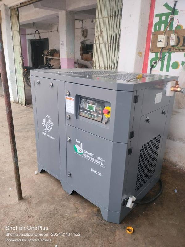 Smart -Tech Make 30 HP Fix Speed Compressor 