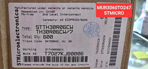 MUR3060 ST MICRO TO247