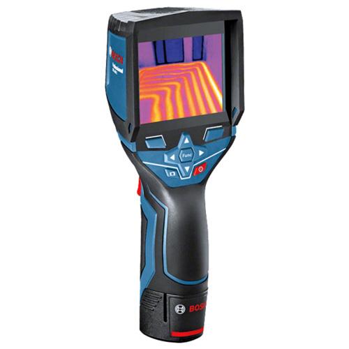 The Bosch GTC 400 C Professional thermal camera is designed to provide high-quality thermal imaging for various applications. Here are some key features and benefits:High-Quality Thermal Images: The thermal camera boasts a 160 x 120 pixel sensor, resulting in 19,200 measuring points. This high resolution allows for detailed and accurate thermal imaging, making it easier to visualize temperature differences in the working environment.Temperature Range and Accuracy: The GTC 400 C has a broad temperature range, allowing it to measure temperatures between -10°C and +400°C. The device provides an accuracy of ±3°C, ensuring reliable and precise temperature readings in various conditions.Data Storage and Reference: With the ability to save up to 500 visual and thermal images, the device enables users to document measurements for later reference. This feature is valuable for creating records, analyzing trends, and maintaining a history of thermal conditions.Easy Data Transfer and Analysis: The Measuring Master app facilitates quick data exchange and documentation of measurements. Additionally, the PC software allows users to edit thermal images and create detailed reports. This feature enhances the overall usability of the thermal camera in professional settings.User-Friendly Interface: The thermal camera is designed with ease of use in mind. The interface is user-friendly, and important functions can be accessed with just one click. The picture-in-picture function is a useful feature that aids in locating measurements efficiently.Versatility: The wide working temperature range and high image quality make the GTC 400 C suitable for a variety of applications, from industrial and construction settings to maintenance and troubleshooting tasks.Application Support: The device is supported by the Measuring Master app, providing additional functionality and connectivity options for seamless integration into various workflows.Overall, the Bosch GTC 400 C Professional thermal camera appears to be a versatile and reliable tool for professionals who require accurate thermal imaging in their work.The Bosch GTC 400 C Professional thermal camera is well-suited for a wide range of applications, including but not limited to:Electrical Applications:Quickly and effectively check cable connections for anomalies or overheating.Inspect cabinets and electrical components to identify potential issues.Detect abnormal temperature patterns that may indicate electrical problems.HVAC (Heating, Ventilation, and Air Conditioning):Check underfloor heating systems to ensure even heat distribution.Locate leaks in HVAC systems by identifying temperature variations.Inspect radiators for proper functioning and identify any blockages or malfunctions.Window Installation:Search for faulty insulation in windows and doors.Identify thermal bridges that can contribute to energy inefficiency.Detect leaks and water penetration around windows and doors.Automotive:Scan heating and cooling systems to identify temperature irregularities.Inspect fuse boxes for overheating or electrical issues.Check coolant pipes and radiators for leaks or blockages.Inspect catalytic converters for proper functioning.In each of these applications, the thermal camera's ability to visualize temperature differences provides a valuable tool for preventive maintenance, troubleshooting, and quality control. It allows professionals to identify potential problems before they lead to more significant issues, improving overall efficiency and safety in various industries. The device's wide temperature range, high image quality, and user-friendly interface make it a versatile tool for professionals in electrical, HVAC, construction, automotive, and related fields.