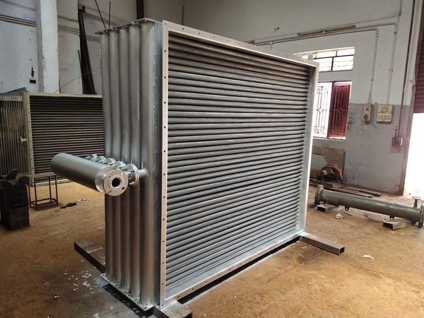 Charcoal dryer radiator