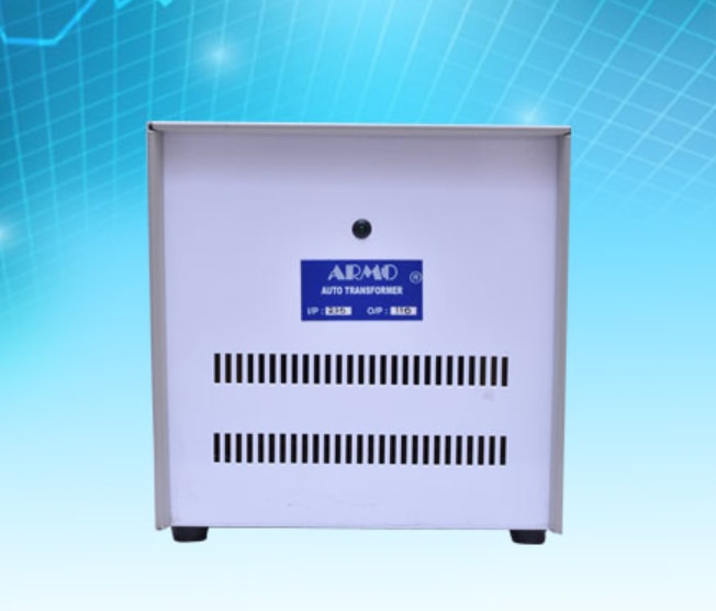 These transformers steps down or steps up voltage viz. 230 to 110 V or 440 to 220 V etc. They are available in auto wound or double wound constructions and in rating up to 500 KVA (for Single phase and three phase)