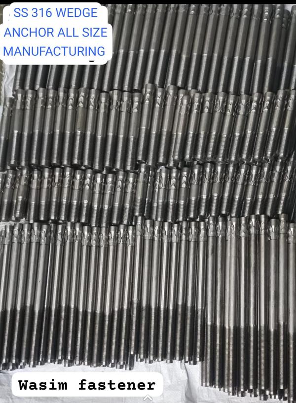 SS 316 / 316L Anchor Fasteners Manufacturer in Mumbai, IndiaHere's a list of materials commonly used for wedge anchors:1. Stainless Steel 202 (SS202)2. Stainless Steel 316 (SS316)3. Stainless Steel 310 (SS310)4. Stainless Steel 302 (SS302)5. Stainless Steel 304 (SS304)6. Stainless Steel 904L (SS904L)7. Stainless Steel 317 (SS317)8. Stainless Steel 321 (SS321)9. Super Duplex Stainless Steel10. Copper11. Brass12. Nickel13. Titanium14. Hastelloy15. Inconel16. Monel17. Zeron18. BronzeThese materials offer various levels of corrosion resistance, strength, and other properties suitable for different applications and environmental conditions.Stainless Steel S31603 Anchor Fasteners, Stainless Steel 316 Anchor Fasteners, SS 1.4404 Anchor Fasteners, UNS S31600 Anchor Fasteners Dealer, SS 316L Anchor Fasteners, SS 316 Anchor Fastener, Stainless Steel 316L Anchor Fasteners, 316 SS Anchor Fasteners Manufacturer in Mumbai, India.Wasim Fastener is one of the leaders in the manufacturing and supplying of premium quality Stainless Steel 316/ 316L Anchor Fasteners. We also export our products. We have products of different dimensions and designs and also offer to make custom based designs for our customers. We manufacture our products following the standard procedures and hence our products are certified. We also conduct various lab tests of our products such as strength check, quality check, stress check, etc. We have satisfied clients all over the world.Stainless Steel is a shiny alloy that came from the nickel-chromium family. The alloy is known for its lightweight and high resistance to corrosion. There are many grades of stainless steel are available in the market they all differ by the presence of chromium which alters their qualities. Like alloys, they are not made up of single metal but have many metals that form an alloy.The major metal is iron and the least constituent is carbon. It offers great resistance to corrosion. The resistance against rust makes it different from other forms of steels.Due to these advantages, stainless steel is often used for domestic purposes such as cooking utensils and kitchen sinks and in various home appliances. In your town, you have also seen steel in the form of bus shades, advertisement panels, metro gates and roofs of some buildings.Stainless Steel 316/ 316L Anchor Fasteners are used to join two machinery parts or different surfaces. These fasteners can be made up of different materials and can be of different sizes.One has to properly use these fasteners according to their strength and stress needed for the joining.Stainless Steel 316L Anchor Bolt (Wedge Type), DIN 1.4436 / 1.4401 Anchor Bolt (Sleeve Type), SS 316 Wedge Type Anchor Bolt, Stainless Steel 316 Anchor Bolt (Wedge Type), Stainless Steel 316 Sleeve Type Anchor Bolt, ASTM A193 SS Anchor Fasteners, SUS 316 Anchor Fasteners Exporter in India.SS 316L Flat Head Sleeve Anchors, Stainless Steel 316 Wedge anchors, Stainless Steel 316 Anchor Fastener Supplier, Stainless Steel 316 Acorn Nut Sleeve Anchors, Stainless Steel 316 Hex Nut Sleeve Anchors, SS 316L Hammer Drive Anchors, Stainless Steel 316L Anchor Fastener Stockholder.As these fasteners are made up of stainless steel problems of corrosion are not there with them and so they are also used in marine industries, offshore petroleum vessel parts and also in construction, medical and manufacturing industries.We manufacture the best quality Stainless Steel 316/ 316L Anchor Fasteners. We also keep stock of our products and so we can provide you the products within a specific time limit. We also offer safe packaging and delivery of our products.Stainless Steel 316 / 316L Anchor Fasteners TypesStainless Steel 316/316LWedge Type Anchor BoltsStainless Steel 316/316LSleeve Type Anchor BoltsStainless Steel 316/316LHammer Drive AnchorsStainless Steel 316/316LWedge AnchorsStainless Steel 316/316LHex Nut Sleeve AnchorsSpecification of SS 316 / 316L Anchor FastenersStandard:ASTM / ASME - A/ SA 193 / 193Dimension:ASTM,DIN, BS,GB, IS and all International StandardsAnchor Fastener Size:M2 - M160 | 3 mm to 200 mm | Custom SizesDiameters:1/4″ – 1-1/4″Thread Types:METRIC, BSW, BSF, UNC, UNF or as requiredTolerance:+/-0.01mm to +/-0.05mmType:Hammer Drive Anchors, Lag Screw Shields, Toggle Wings, Plastic Anchors, Wedge anchors, Flat Head Sleeve Anchors, Acorn Nut Sleeve Anchors, Hex Nut Sleeve Anchors etc.Other Properties of SS 316 / 316L Anchor FastenersEquivalent Grades for SS 316 / 316L Anchor FastenersSTANDARDWERKSTOFF NR.UNSJISBSGOSTAFNORENSS 3161.4401 / 1.4436S31600SUS 316316S31 / 316S33–Z7CND17‐11‐02X5CrNiMo17-12-2 / X3CrNiMo17-13-3SS 316L1.4404 / 1.4435S31603SUS 316L316S11 / 316S1303Ch17N14M3 / 03Ch17N14M2Z3CND17‐11‐02 / Z3CND18‐14‐03X2CrNiMo17-12-2 / X2CrNiMo18-14-3SS 316 / 316L Anchor Fasteners Chemical CompositionGradeCMnSiPSCrMoNiN316min.––––16.02.0-3.010.0–max.0.0352.00.750.0450.03018.014.0–316Lmin.–––––16.02.0-3.010.0–max.0.0352.00.750.0450.03018.014.0–Mechanical Properties of SS 316 / 316L Anchor FastenersGradeTensile Strength (MPa) minYield Strength 0.2% Proof (MPa) minElongation (% in 50mm) minHardnessRockwell B (HR B) maxBrinell (HB) max3165152054095217316L4851704095217If you would like to inquire or place an order.Call :+918828072230People also search for DIN 1.4436 / 1.4436 / 1.4845 Anchor Fastenersss 316 flat head sleeve anchors, ss s31603 toggle wings with metric fine pitch, astm a194 316 ss concrete screws, ss 316 toggle wing bolts, stainless steel 316 anchor fasteners distributors, stainless steel 316 anchor fasteners supplier in mumbai, ss 316l anchor fasteners suppiler in india, uns s31603 anchor fasteners products supplier in india, ss 316l anchor bolt (sleeve type), ss 316 anchor fasteners suppliers in mumbai, stainless steel 1.4435 sleeve anchors, ss 316l anchor fasteners exporter, stainless steel din 1.4401 wedge anchors, ss 316 anchor bolt (wedge type), stainless steel 316 anchor fasteners manufacturer in india, a wide range of the stainless steel 316 anchor fasteners price list, ss 1.4436 hammer drive anchors, 316 stainless steel anchor fasteners dealer, ss 316l anchor fasteners products manufacturer in maharashtra, ss 316l hex nut sleeve anchors suppliers in india, india, din 1.4404 lag screw shields, ss 316l anchor fasteners price, ss s31600 acorn nut sleeve anchors.Other Stainless Steel 316 / 316L Anchor Fasteners TypesHammer Drive Anchors, Lag Screw Shields, Toggle Wings, Plastic Anchors, Wedge anchors, Flat Head Sleeve Anchors, Acorn Nut Sleeve Anchors, Hex Nut Sleeve Anchors, Drop-In Anchors, Hollow Wall Anchors, Hollow Wall Drive Anchors, Hammer Drive Mushroom Head Anchors, Hammer Drive Flat Head Anchors, Concrete Screws, Toggle Wing Bolts.Quality Assurance of SS 316 / 316L Anchor FastenersStainless Steel 316/316L Anchor Fasteners are manufactured and controlled to international standards such as ASTM, ASME, BS, MSS, EN, DIN or WERKSTOFFE. Our products undergo stringent quality tests before they are dispatched.ENQUIRE NOWPRODUCTS BOLTS/SCREW NUT WASHER SOCKET SCREW MACHINE SCREW SELF TAPPING SCREW THREADED ROD ANCHOR FASTENERSStainless Steel Anchor FastenersSS 304/ 304L Anchor FastenersSS 316/ 316L Anchor FastenersSS 321 Anchor FastenersMonel Anchor FastenersInconel Anchor FastenersHastalloy Anchor FastenersTitanium Anchor FastenersDuplex Steel Anchor FastenersAlloy Steel Anchor FastenersOthers Anchor Fasteners FORGINGSANCHORFASTENERSMobile: (+91) 8828072230E-Mailwasimfastener@gmail.comAnchor Bolts Exporter in Countries:-Wasim Fastener is a leading Exporters of Anchor Bolts in Mumbai, Maharashtra, India. We are Anchor Bolts exporters in oman, Anchor Bolts exporters in Iran, Anchor Bolts exporters in Kuwait, Anchor Bolts exporters in Qatar, Anchor Bolts exporters in china, Anchor Bolts exporters in uae, Anchor Bolts exporters in Africa, Anchor Bolts exporters in turkey, Anchor Bolts exporters in mexico, Anchor Bolts exporters in canada, Anchor Bolts exporters in malaysia, Anchor Bolts exporters in saudi arabia, Anchor Bolts exporters in brazil, Anchor Bolts exporters in USA, Anchor Bolts exporters in sri lanka, Anchor Bolts exporters in australia, Anchor Bolts exporters in nigeria and more than 85+ countries. Our main office is located in Mumbai and we supply Anchor Bolts to all major cities of india from mumbai.
