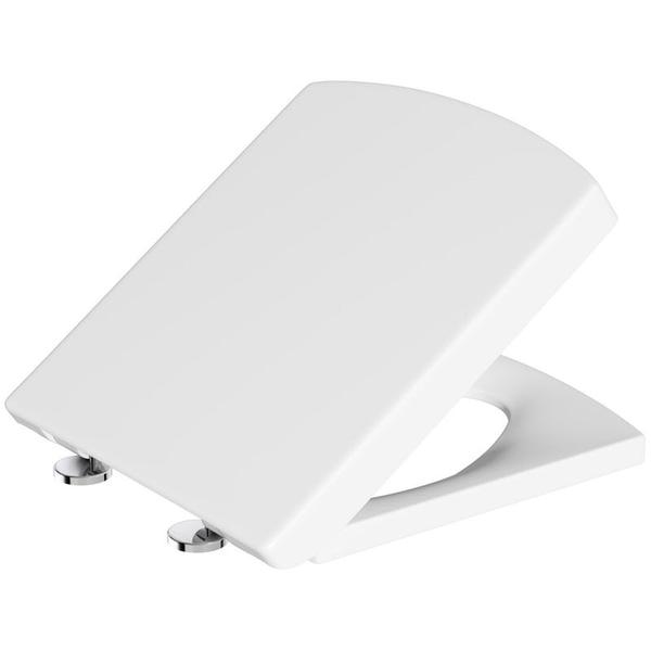 SLIM SQUARE SOFT CLOSE SEAT COVER