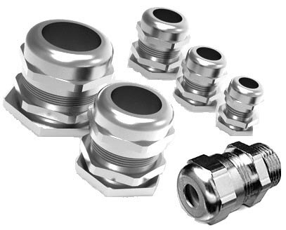 Metallic Cable Glands are mechanical devices that are used to secure and seal the ends of electrical cables that are passed through metal enclosures or panels. Cable glands are used to provide a reliable connection and to prevent dust, dirt, moisture, and other contaminants from entering the enclosure or panel.Metal Cable Glands are typically made from materials such as brass, aluminum, or stainless steel, and are designed to provide a secure and durable connection. They come in different sizes to accommodate different cable diameters and are available in a variety of configurations, such as straight, 100-degree, or 40-degree angles.