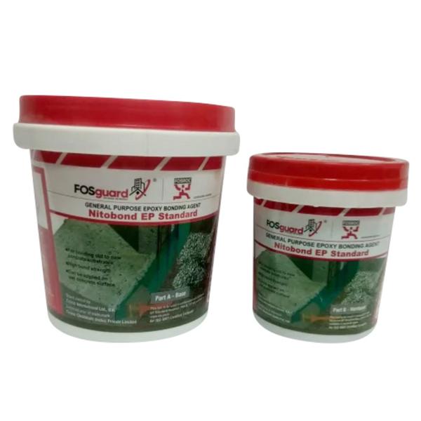 Nitobond EP Standard is a two component epoxy bonding agent sup-plied in pre-weighed quantities for ready on-site mixing and use.1. Can be applied on concrete & mortar substrate2. Facilitates improvement in mechanical strength3. Good positive adhesion4. Helps in bonding old and new cementitious substrates5. Tools and equipment shall be cleaned thoroughly after use with Nitoflor Sol