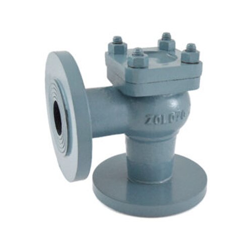 1068 Cast Iron Horizontal Lift Check Valve Angle Pattern (Flanged)