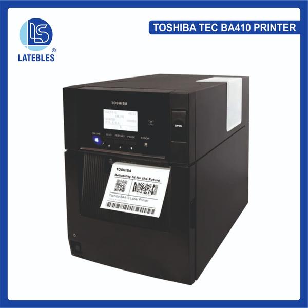 Toshiba Tec BA410T Resolution: 302 DpiMetal BodyWarranty: 1 yearInterfaces: USB, Etherne, Serial, RS2