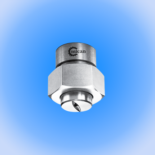 Assembly with retaining nut. Easy nozzle changing, simple jet alignment. Uniform, parabolic distribution of liquid. Spray pipes equipped with nozzles show an extremely uniform total liquid distribution.