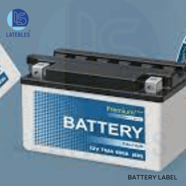 Vinyal Battery LabelsHeat ResistanceChemical ResistanceDigital and flexo printingMulti color