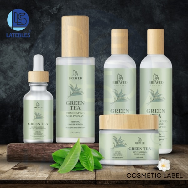 PP White Cosmetic LabelsPP White, Multi colorFlexo and Digital Printing