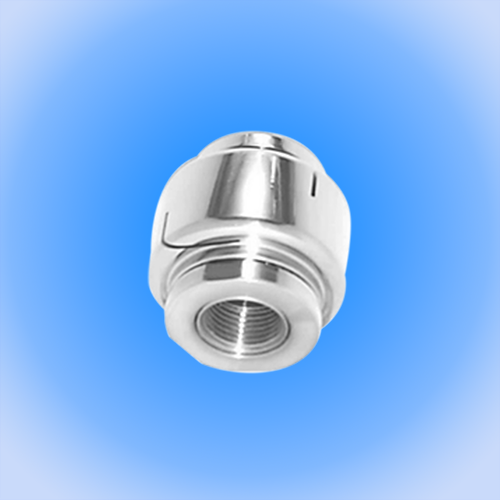 Self Rotating slotted spray balls. This Nozzles are highly effective in vertical duct cleaning. Cleaning Fluid Drives the spray head. Available in coverage of 270,360. 