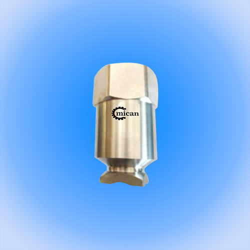 Square Pattern full cone spray nozzle, Standard design with self sealing thread connection. Stable spray  angle, Uniform distribution of liquid capacity.