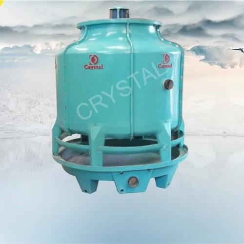 FRP Cooling Tower Manufacturer in IndiaManufacturer of a wide range of products which include FRP Counter-Flow Cooling Tower Cylinder Shaped (CF-Series), FRP Counter-Flow Cooling Tower Cuboid Shaped (CFS-Series), FRP Cross-Flow Cooling Tower Maintenance Free (FX-Series), FRP Zero Maintenance Cooling Tower, FRP Natural Draught Cooling Tower and Single Cell Frp Cooling Tower.Casing And Basin:The Gelcoated Shell  And Basin Of Cooling Tower  Is Robust But It Is Light Weight Made By Engineering Polymer  Grp  [Glass Fibre Reinforced Polymer].We Are Using Premium Raw Goods To Makes Structural Strength And Withstand Capacity.It Is Repairable  By Skilled PersonSupporting Structures:All Supporting Structures Made By Mild Steel Angles ,Flats And Round  Best Available In Market .It Is Treated With Hot Dip Galvanizing /Epoxy Coated After Fabrication Work Done. Treatment Gives Long Life And Protection From Rust And Scale Formation.Electrical Fan Motor:Elctrical Fan  Motor Is Specially Designed For Cooling Tower Application .It Has Low Rpm ,Long Shaft Fitment  And Vertical Mounted For Better Airlow ,Reducing Vibration And Low Noise Polution.Tesc [Total Enclosed Surface Cooled]Insulated Ip-55 Grade With Weather Proof Design Sustain In Bad Weather.Adjustable Pitched Axial Flow Fan:Axial Flow Fan Throw Maximum Air At Low Rpm Motor To Give Better Cooling Performance .Direct Driven Fan Eliminates Gear Reducer Drives Or ‘V’belt Arrangement  For Regular Maintenance And Sudden Breakdown .It Is Also Less Vibration And Noise Pollution.Fan Available In Aluminum,Frp,And Engineering PolymerWater Distribution Systems:Two Proven Design Water Distribution System Available.Static Big Orifice NozzlesSelf Rotating SprinklerFills Packings:Honey Comb Designed Fills Packing Make Heat Dissipation Through Counter Contact Between Air And Hot Water To Perform Maximum Cool Down Hot Water Temperature .Fills Available In ConventCanopy:Specially Designed Canopy Protect Electrical Motor From Rain And Sunrays And Give More Life .Eleminator:Pvc Eleminator Reduce Water Droplet From Air And Saves Water As Precious Need For Life.Frp In Built Legs:Most Of Our  Units Has Inbuilt Legs For Long Life And Protected From Rust And Scale Formation.Out Side Louver Arrangement:Louvers Arrangement Reducing Water Spill Out From Cooling Tower  Saves Water And Cleanness Near Cooling TowerFRP Round Type Cooling Tower Belongs to the Counter-Flow Bottle Shaped Cooling Towers. We Provide Professional FRP Round Cooling Tower Services. Instant Delivery. Trustworthy Manufacturer. Worldwide support. Ex. stock.