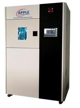 Application:The XWT/E Air-Cooled Xenon Arc Tester is a sophisticated instrument designed for assessing the color fastness and aging effects of sunlight on various materials such as textiles, leather, and plastics. This device allows for the simulation of natural conditions in a laboratorysetting by adjusting parameters such as irradiance, temperature, humidity, and spray. One of the key features of the XWT/E Air-Cooled Xenon Arc Tester is its ability to control irradiance in real-time, automatically inspect, and compensate for changes in irradiance,temperature, and humidity. This ensures accurate and reliable testing results. Overall, this advanced testing equipment is essential for industries that require precise evaluation of color fastness and weather resistance in their products.Features:• Features a 10.4-inch color touch screen display, Windows operating system, intuitive control interface, simple setup procedures, and easy operation.• Real-time graphic display allows operators to easily monitor the test process.• Independent control of each sample for testing, with separate test times for each specimen. Once the set time is reached, the corresponding specimen can be removed, and testing can continue on the remaining specimens. Automatic reminders are provided when each specimen's test is completed.• Automatic calibration of xenon lamp light density during testing. Running time of the xenon lamp is recorded automatically, making it convenient for customers to know when the lamp needs replacement. Running time is cleared when a new xenon lamp is installed. Xenon lamp and filters can be easily replaced by the operator to avoid errors.• Built-in standards allow operators to select predefined standards or customize test methods.• High-precision humidity and temperature sensor accurately records chamber humidity and temperature.• BPT & BST chambers control temperature by adjusting air speed, ensuring temperature stability.• Multiple independent control modules ensure apparatus performance.• Holder made of aluminium with a turntable design for easy specimen clamping.• Supports up to 15 specimens of size 100X45mm or up to 7 specimens of size 140×70mm.• Plate base supports up to 15 holder bases, each with a hole for easy specimen testing. Operation is straightforward and user-friendly.Specifications:• Irradiation source : 2,400W Air-cooled Xenon Arc Lamp• Irradiance range : (0.80~2.01)W/m2±0.02W/m 2@420nm Digitally-settable, auto-compensation• Rack rotating speed : 5 RPM• Number of sample holders : 15pcs for ISO standard or 7pcs for AATCC standard• Cycle Mode : Light, light & spray, dark, dark & spray• Program : Settable programs up to 100 pieces, steps for each program up to 200• Temperature controlling range : 30~80oC with resolution of 0.1oC• Chamber temperature range : 30~65oC with resolution of 0.1oC• Humidity range : Light cycle : 10~85%R.H.Dark cycle : 30~100%R.H.• Humidity resolution : 1.0%• Humidity fluctuation : ±3%• Measuring range of BST : -55~125oC±0.1oCStandard: ISO 105-B02/B04, ASTM G155-1/155-4 AATCC 16/169, JIS L0843, GMW 3414 etc.Standard Configuration:• Main machine (Including one xenon arc lamp and a set of light filtering system)• Xenon arc lamp for spare• ISO 100×45mm holder• 1/2 cover plate• 1/3 cover plate• BST (Including battery, irradiance meter)• ISO 100×45mm white paper card• Brush• Water inlet pipe• Drainage pipe• Overflow pipe• Exhaust pipeOptional Accessories:• AATCC 140×70mm holder• AATCC gray scale for colour change• AATCC 140×70mm white paper card• Stainless steel electric distillerPower Supply : AC380V, 50Hz, 3phaseWeight : 160KgDimensions : 1100mm×680mm×800mm