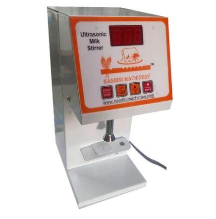 Finishing PolishedUsage/Application DairyBrand NandiniMaterial Stainless SteelPower 30 WColor White and RedInput Frequency 50 HzMount Type Free Standing UnitEstablished in the year 2007, “Nandini Machinery” is a distinguished wholesaler offering an enormous consignment of Cream Separator Machine, Milk Stirrer, Glass Thermometer etc across Madhya PradeshDigital Ultrasonic Milk Stirrer Manufacturer In MP