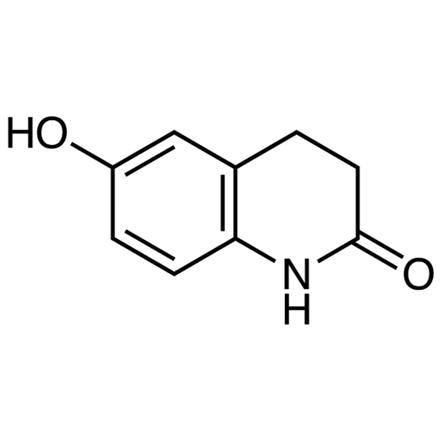 6-Hydroxy-3,4-Dihydroquinolin-2(1H)-One compound may have various potential applications, including medicinal chemistry, where it could serve as a precursor or intermediate in the synthesis of pharmaceutical compounds or as a building block in organic synthesis. As with any chemical compound, its properties, uses, and safety considerations would depend on specific research and application contexts.Purity :98.0%Molecular Formula:C9H9NO2Molecular Weight	:163.18 Physical State: (20 deg.C)Solid 6-Hydroxy-3,4-Dihydroquinolin-2(1H)-One manufacturer in India.