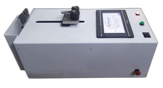ApplicationOur HFT400/S Automatic Wire Crimp Pull Tester is unique instrument for wire crimp force, Tensile testing with good stability, wide application and convenient usage with function of step less speed adjusting, uniform motion, converting mode between manual and automatic operation. It is used for various applications such as wire crimp force testing, Tensile Testing, Push & Pull Testing, Puncture / Piercing force, Penetration test, Measuring Strength of Glass Ampules as well as Scientific Research Institute & many more. Features:	Color Touch Screen Display	PLC & Servo Drive for precise Operation.	Simple operation, able to be used with various kinds of fixtures.	Step less speed regulation, gear drive 	Compact design & structure with stable drive Specifications:	Capacity		: 400N (40Kg)	Resolution		: 0.1N, 0.1g	Units			: N, Kgf, Lbf	Traveling Length	: 300mm (Customized)	Speed Selector	: 0 to 4000 mm/min	Data Output           : USB/ Ethernet	Print Output           : USB (Printer can be directly connected here for Printing)Power/Air	: 220 /110 V   50/60 Hz   Weight	: 70 Kg	Dimensions	: 400 x 400 x 1080 mm(LxWxH)