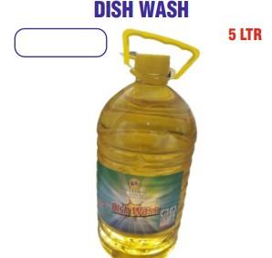 5L Dishwash Cleaner, Cleans a sink-full of utensils in just one spoonful Gel that is harsh on stains, but gentle and safe on your hands