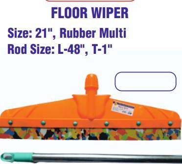 Floor Wiper Rubber Multi 21 inch Rod Size- L-48 inch, T-1 inch