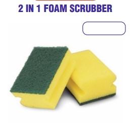 Foam Scrubber 2 in 1