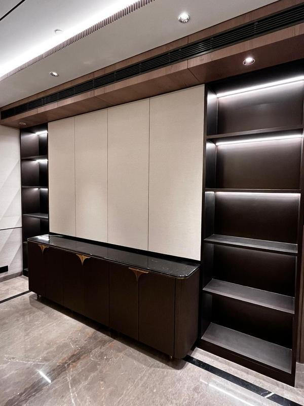 Experience Entertainment in Style with UNR Kitchens' TV UnitsTransform your living room into a sleek and sophisticated entertainment hub with UNR Kitchens' exquisite collection of TV units. Designed to seamlessly blend functionality with contemporary aesthetics, our TV units are crafted to elevate your viewing experience while adding a touch of elegance to your space.Sleek Modern Design:Our TV units feature sleek lines, clean silhouettes, and modern finishes, offering a minimalist yet sophisticated look that complements any interior decor. Whether you prefer a wall-mounted unit or a freestanding console, our collection boasts a variety of styles to suit your preferences and space requirements.Integrated Storage Solutions:Say goodbye to cluttered cables and unsightly electronics with our integrated storage solutions. Our TV units are equipped with spacious cabinets, drawers, and shelves to keep your media devices, gaming consoles, and accessories neatly organized and out of sight, providing a clean and streamlined look for your living room.Quality Craftsmanship:Crafted with precision and care, our TV units are built to last. Each unit is constructed using high-quality materials and expert craftsmanship, ensuring durability, stability, and longevity. From solid wood construction to premium finishes, our TV units are designed to withstand the demands of daily use while maintaining their timeless appeal.Customization Options:Make your TV unit truly your own with our customizable options. Choose from a variety of finishes, sizes, and configurations to create a TV unit that perfectly fits your space and meets your functional needs. Whether you prefer a sleek matte finish or a luxurious high-gloss lacquer, our collection offers endless customization possibilities to suit your style.Elevate Your Entertainment Experience:Transform your living room into the ultimate entertainment destination with UNR Kitchens' TV units. Immerse yourself in the latest blockbuster or binge-watch your favorite TV series in style, surrounded by sleek design and functional elegance. Elevate your entertainment experience with UNR Kitchens and make every movie night a memorable one.