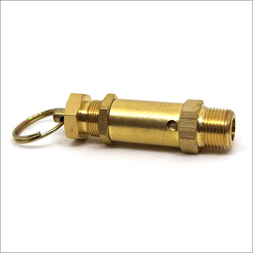 SAFETY VALVE C.P.BRASS (1/2 INCH)