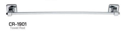 TOWEL ROD CR-1901 ASR (24'' INCH)