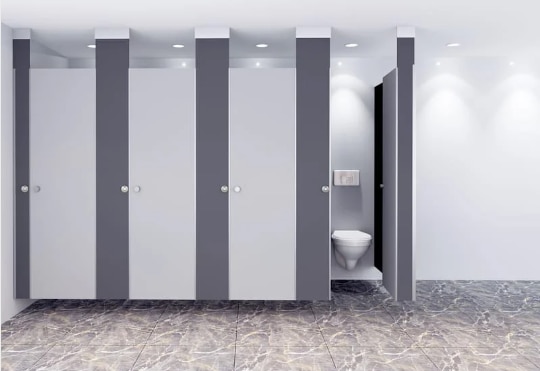 Add classic wings to your restrooms Innovation with simplicity and splendor, RestCube presents you Classique Wings, a sparkling new assortment of restroom cubicles. Planned under the blueprints of aesthetics, this ceiling hung model has been designed to further enhance the beauty of your washrooms, while creating desirable spaces. Its unique shape and profile provide ample space to wipe the floors easily and without any hassles. So, introduce these exclusive masterworks to your rest rooms and enrich your creations, the contemporary and classic wayProduct SpecificationsProduct Type-Toilet Cubicles Partition Board Material-Phenol Resin (HPL) Hardware Material-SS 304/316 grade Sections-Stainless Steel 304 grade Color-Any Color Application-OtherGlue-Melamine Surface Finishing-Suede, Wood Grain, Matte Feature - Moisture Resistant, Fire-Resistant, Environment FriendlyTrade InformationPayment Terms -Cash Advance (CA) Delivery Time - 10 to 15 DaysShoe box (Top) Auto Gravity Hinges WC Indicator Lock Door Knob Coat HookU Channel Door Stopper F Channel